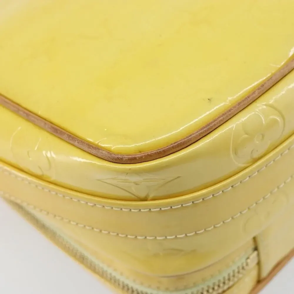 Louis Vuitton Monogram Vernis Wooster Bag Lime Yellow